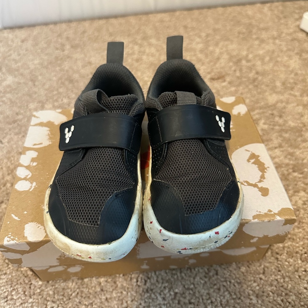 Vivo Barefoot Kids Black Sneakers